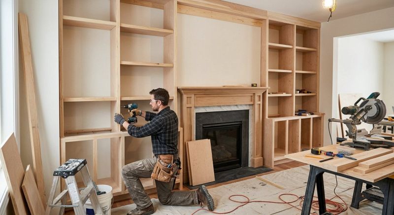 Built In Furniture Construction in Raleigh, NC