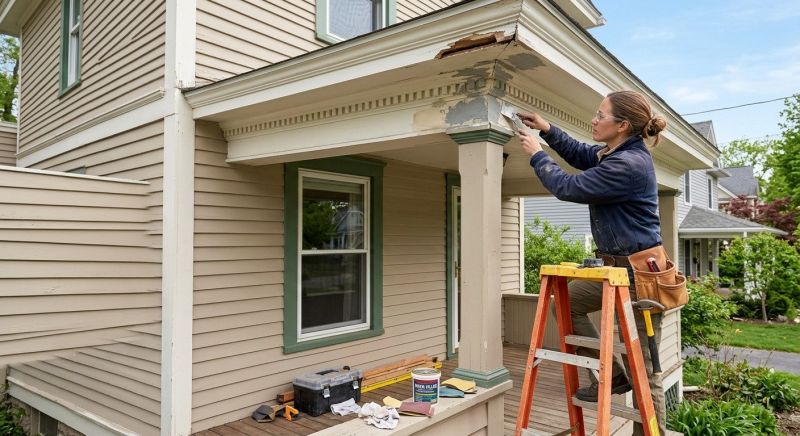 Exterior Molding Repair in Conroe, TX