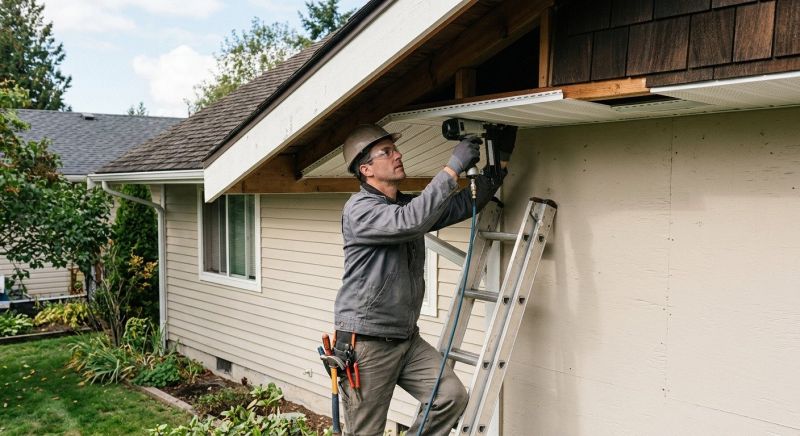 Gable Vent Installation in Conroe, TX