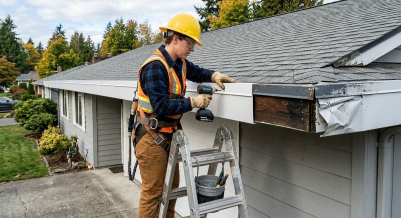 Garage Fascia Repair in Olathe, KS