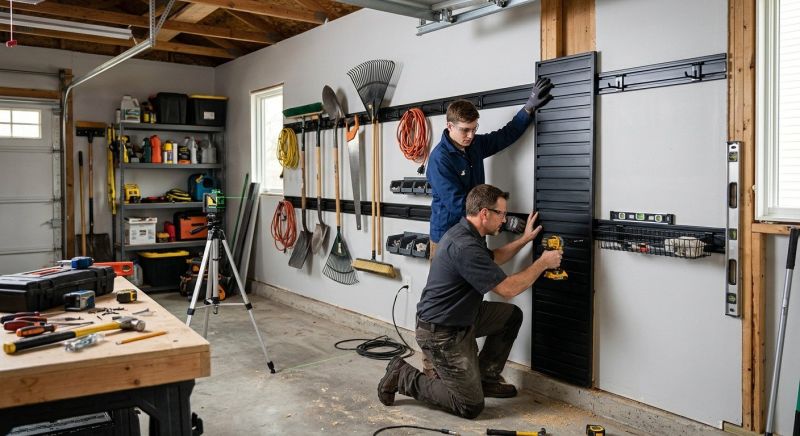 Garage Tool Rack Installation in Fairfax County, VA