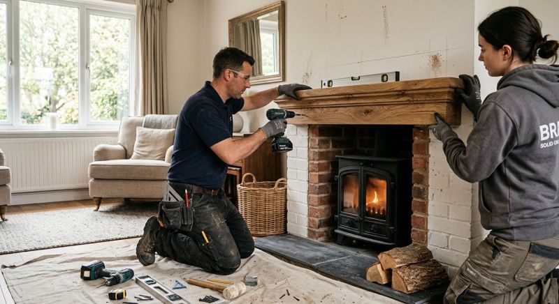 Mantel Installation Service in Wilmington, NC