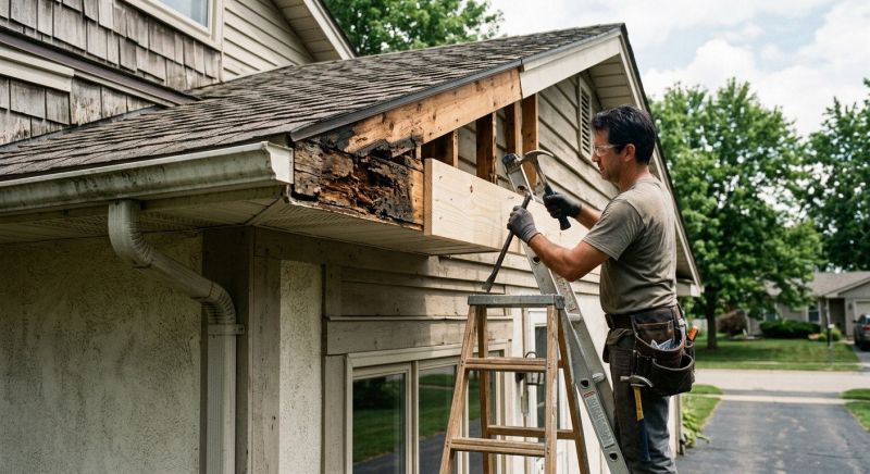 Rotted Fascia Repair in Wilmington, NC