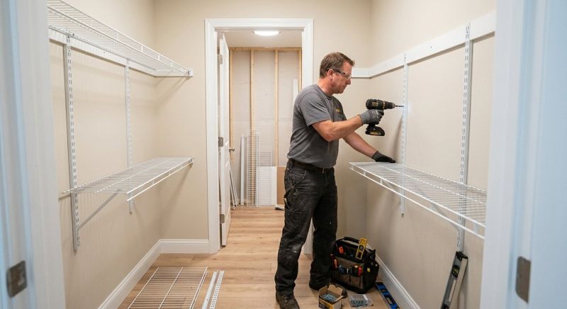 Wire Shelving Installation in Charlotte, NC