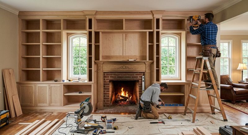 Bookcase Installation in Charlotte, NC