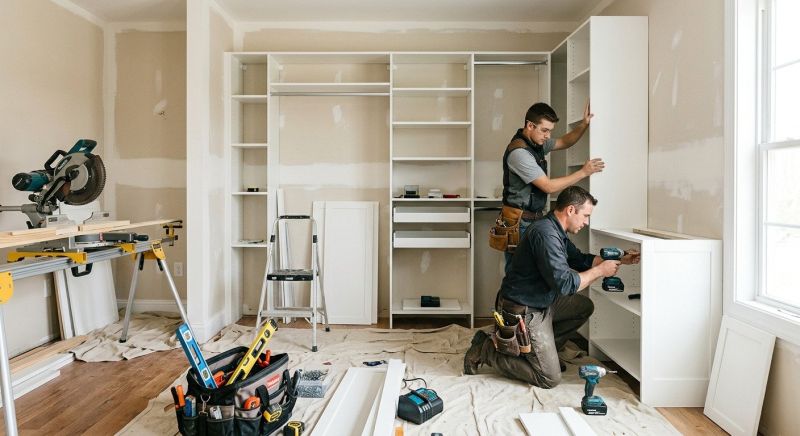 Closet Cabinet Installation in Charlotte, NC