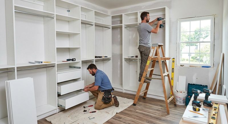 Closet Cabinet Installation in Raleigh, NC