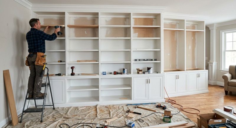 Custom Shelving Installation in Charlotte, NC