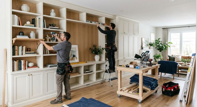 Custom Shelving Installation in Charlotte, NC