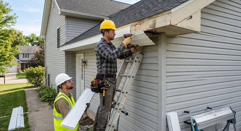 Eaves Installation in Olathe, KS