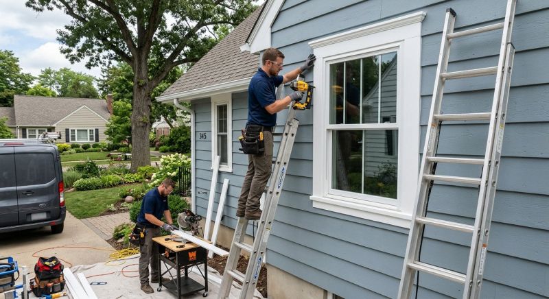 Exterior Trim Work in Kansas City, KS