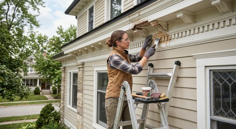 Exterior Window Molding Repair in Olathe, KS