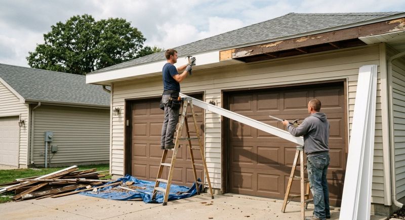 Garage Fascia Replacement in Wilmington, NC