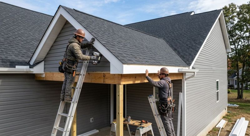 Garage Fascia Replacement in Alpharetta, GA
