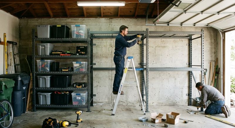 Garage Shelves Installation in Bethesda, MD