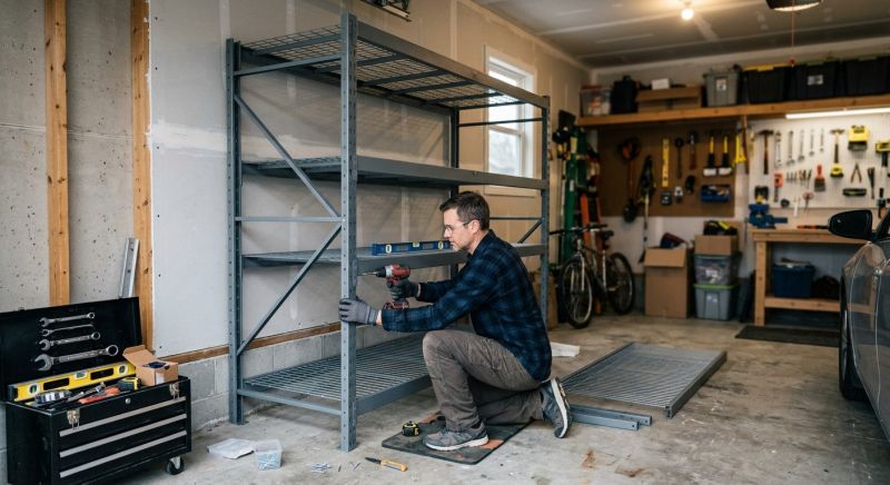 Garage Shelves Installation in Alexandria, VA