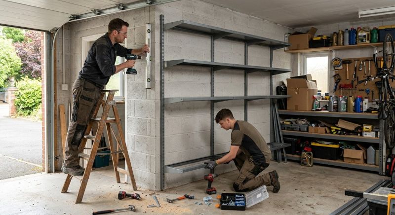 Garage Shelves Installation in Loudoun County, VA