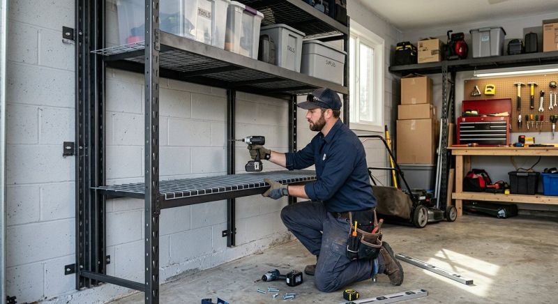 Garage Shelves Installation in Rockville, MD