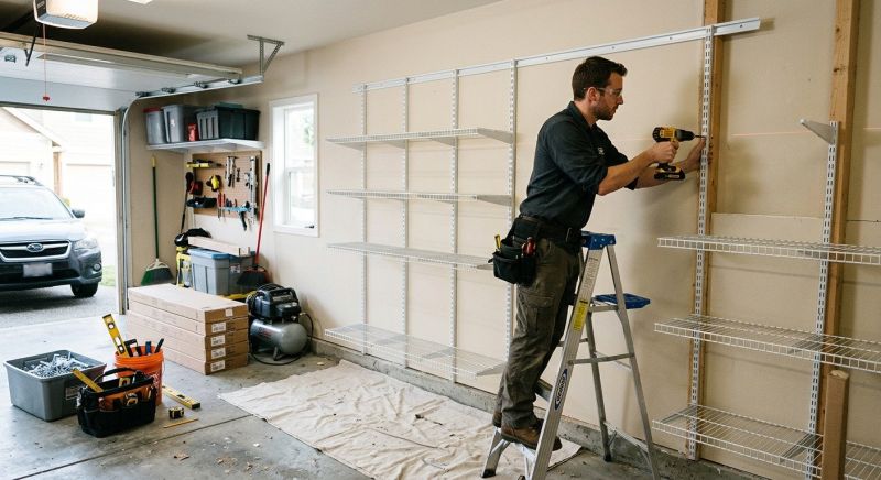 Garage Shelves Installation in Leesburg, VA