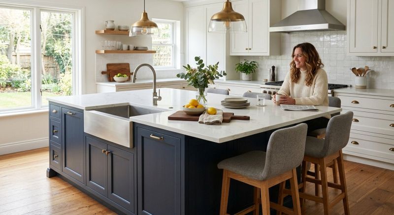 Kitchen Island Construction in Cincinnati, OH