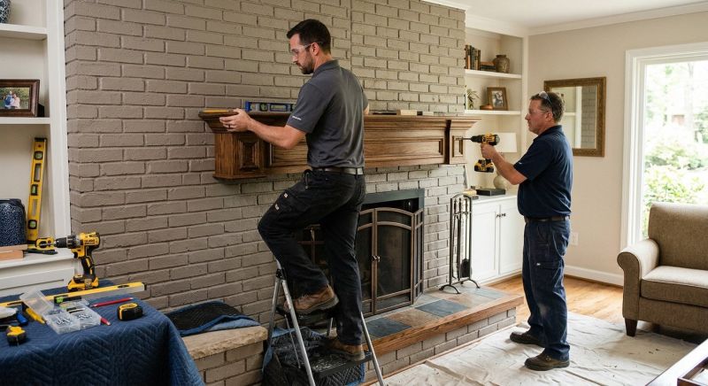 Mantel Installation Service in Wilmington, NC