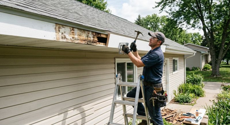 Metal Fascia Repair in Kansas City, KS