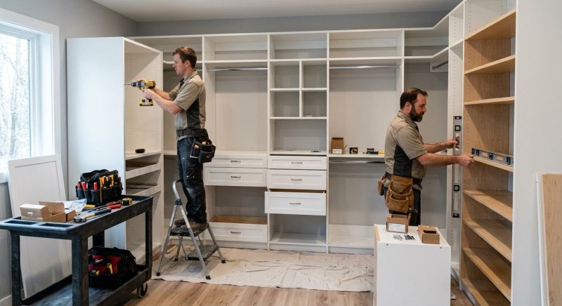 New Closet Intallation in Charlotte, NC