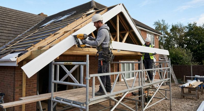 Roof Fascia Installation in Conroe, TX