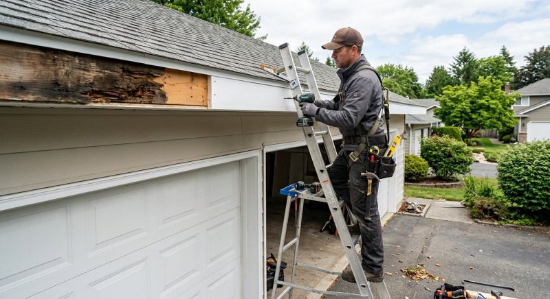 Rotted Fascia Repair in Olathe, KS