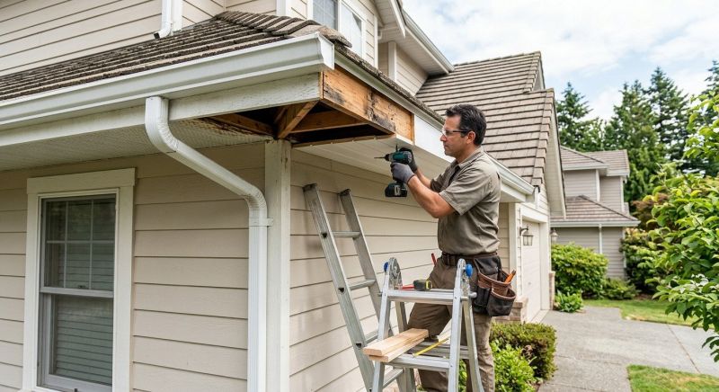 Soffit Damage Repair in Kansas City, KS