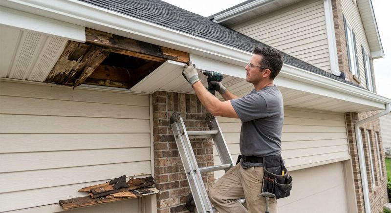 Soffit Damage Repair in Wilmington, NC