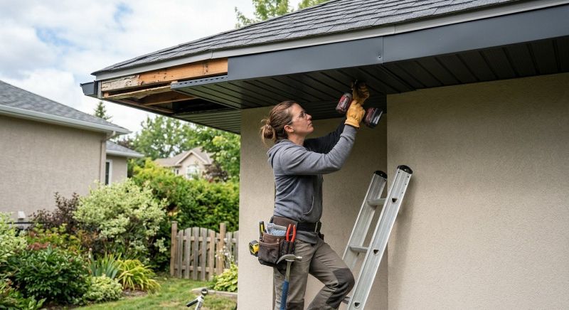 Soffit Repair in Olathe, KS