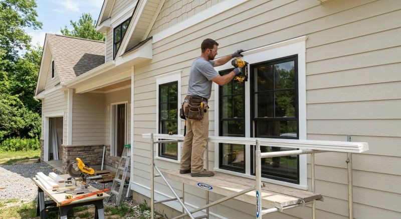 Vinyl Trim Installation in Overland Park, KS