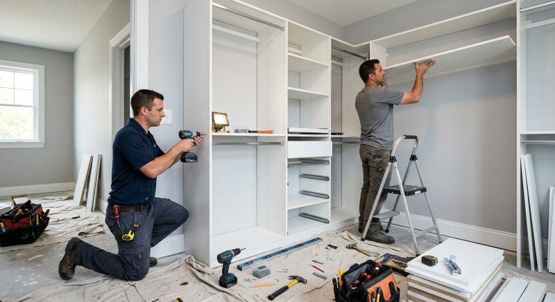 Walk In Closet Installation in Raleigh, NC