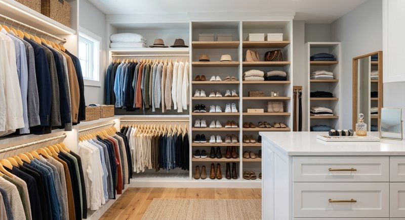 Walk In Closet Installation in Raleigh, NC