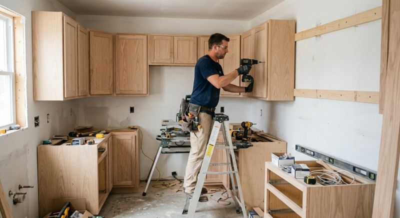 Wood Cabinet Installation in Indianapolis, IN