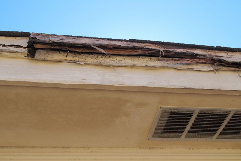 Damaged Wooden Fascia